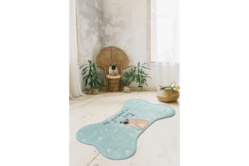 Matta Simum 60x100 cm - Flerfärgad/Sammet - Textil & mattor - Matta