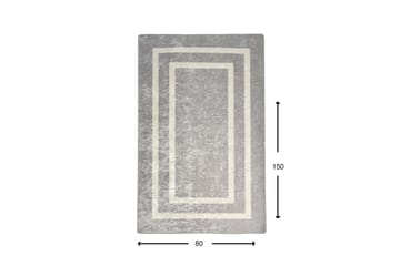 Matta Zilarra 80x150 cm - Flerfärgad/Sammet - Textil & mattor - Matta - Små mattor