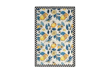 Matta Zitroun 80x150 cm - Flerfärgad/Sammet - Textil & mattor - Matta - Små mattor