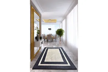 Quadru Matta 80x150 cm - Flerfärgad/Sammet - Textil & mattor - Matta - Små mattor