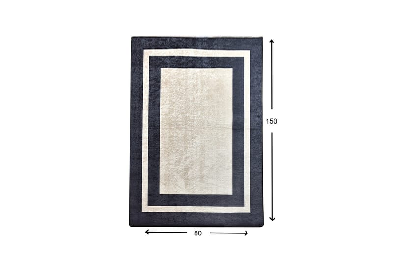 Quadru Matta 80x150 cm - Flerfärgad/Sammet - Textil & mattor - Matta - Små mattor