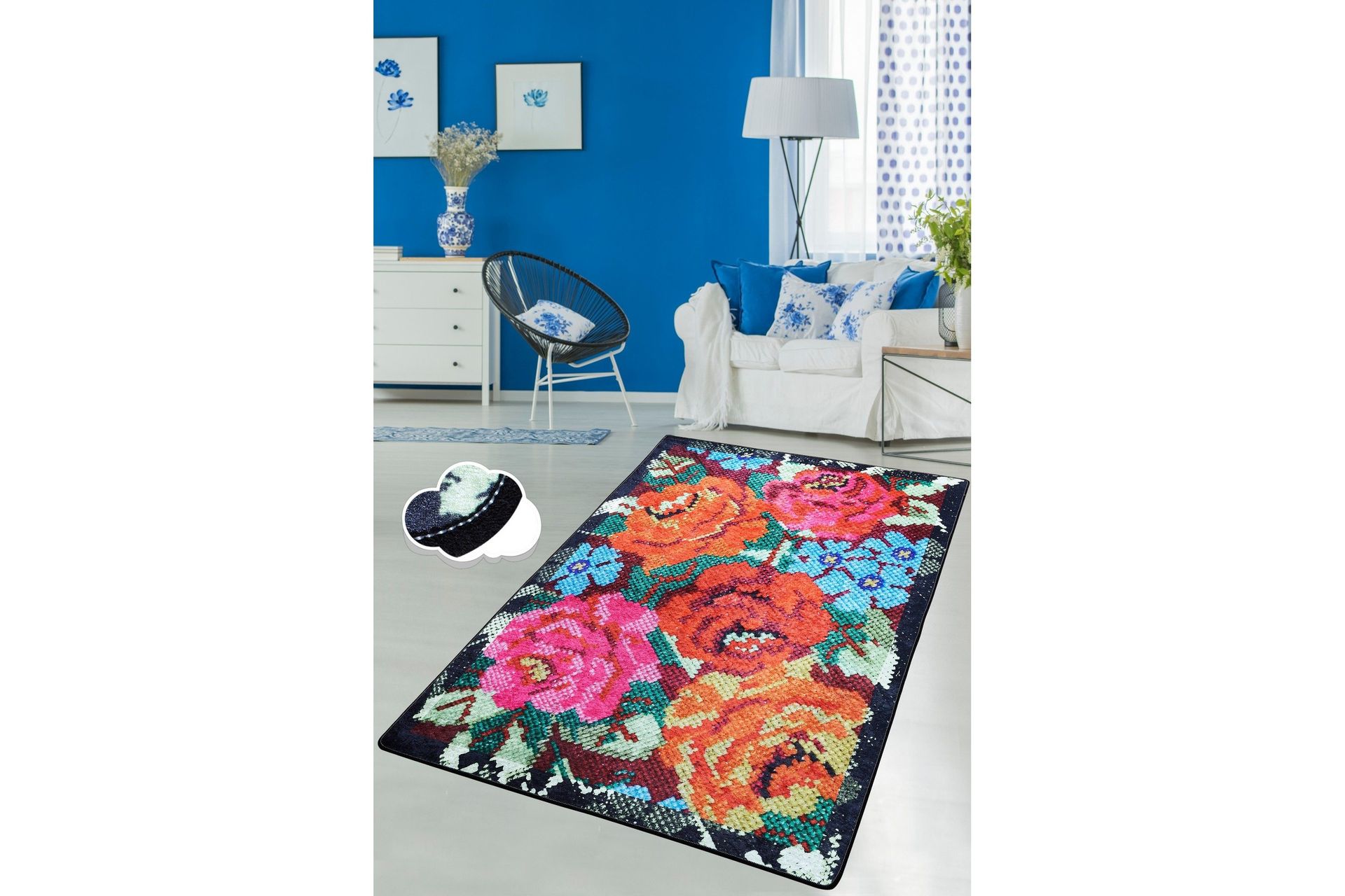 Chilai Matta 80x120 cm - Multif&auml;rgad