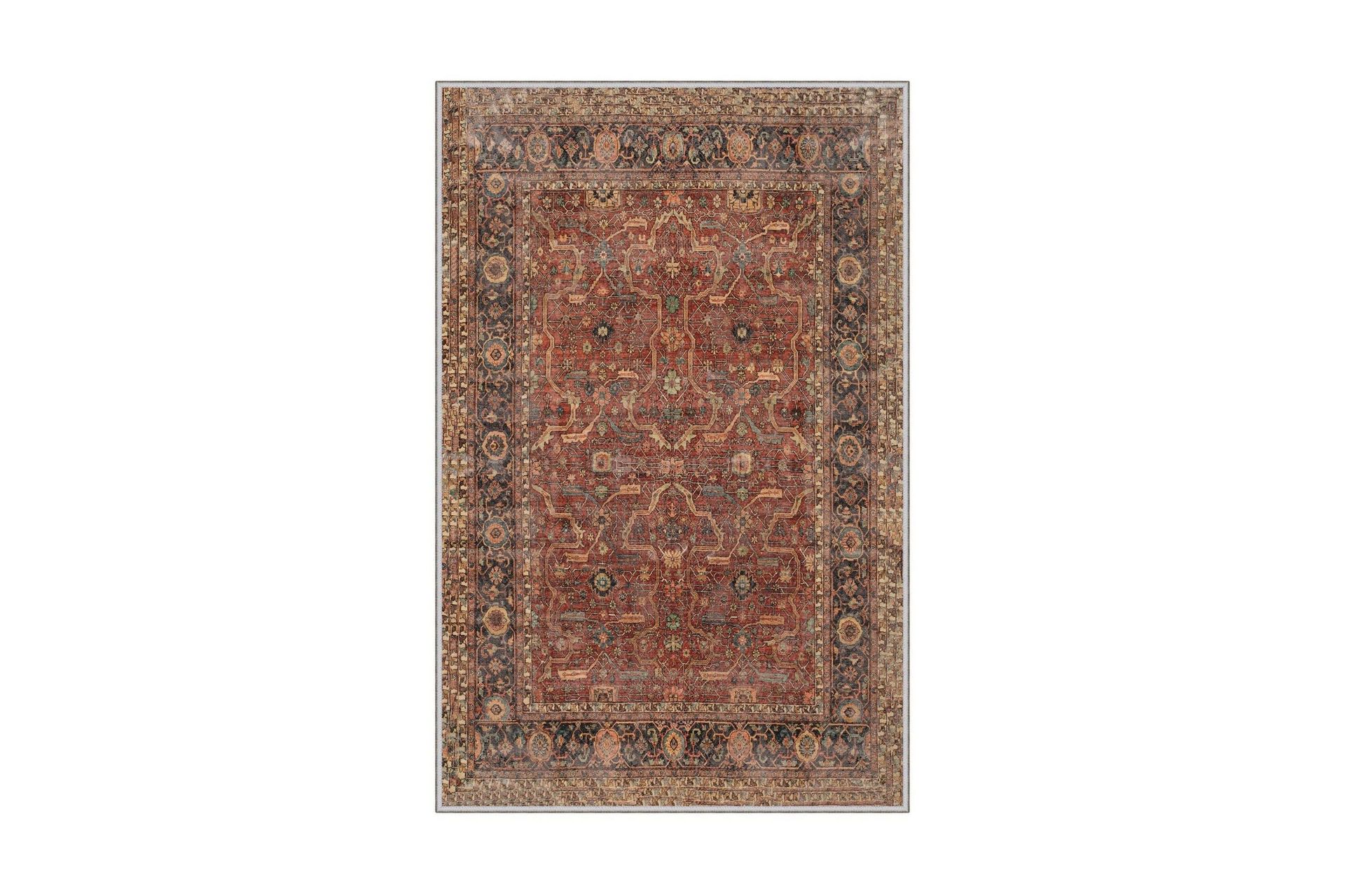 homefesto matta 80x150 cm - multifärgad