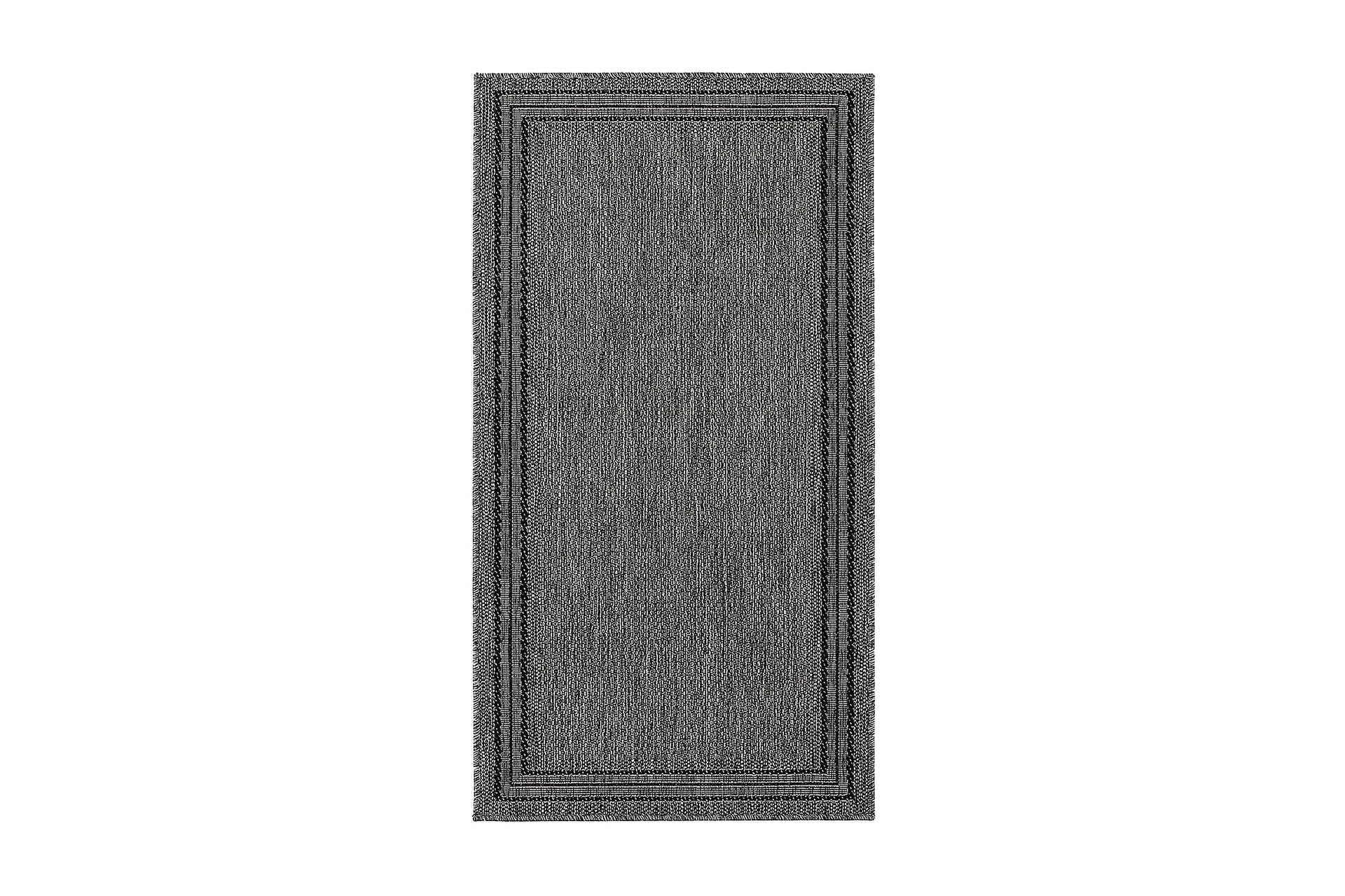 Madrid Frame Matta 80x150 cm Flatvävd - Antracit