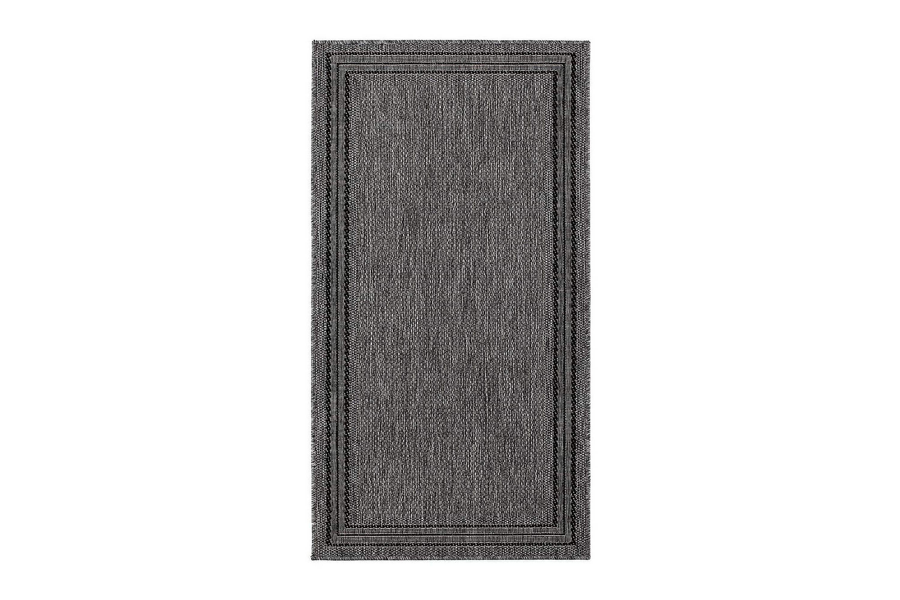 Madrid Frame Matta 80x340 cm Flatvävd Antracit