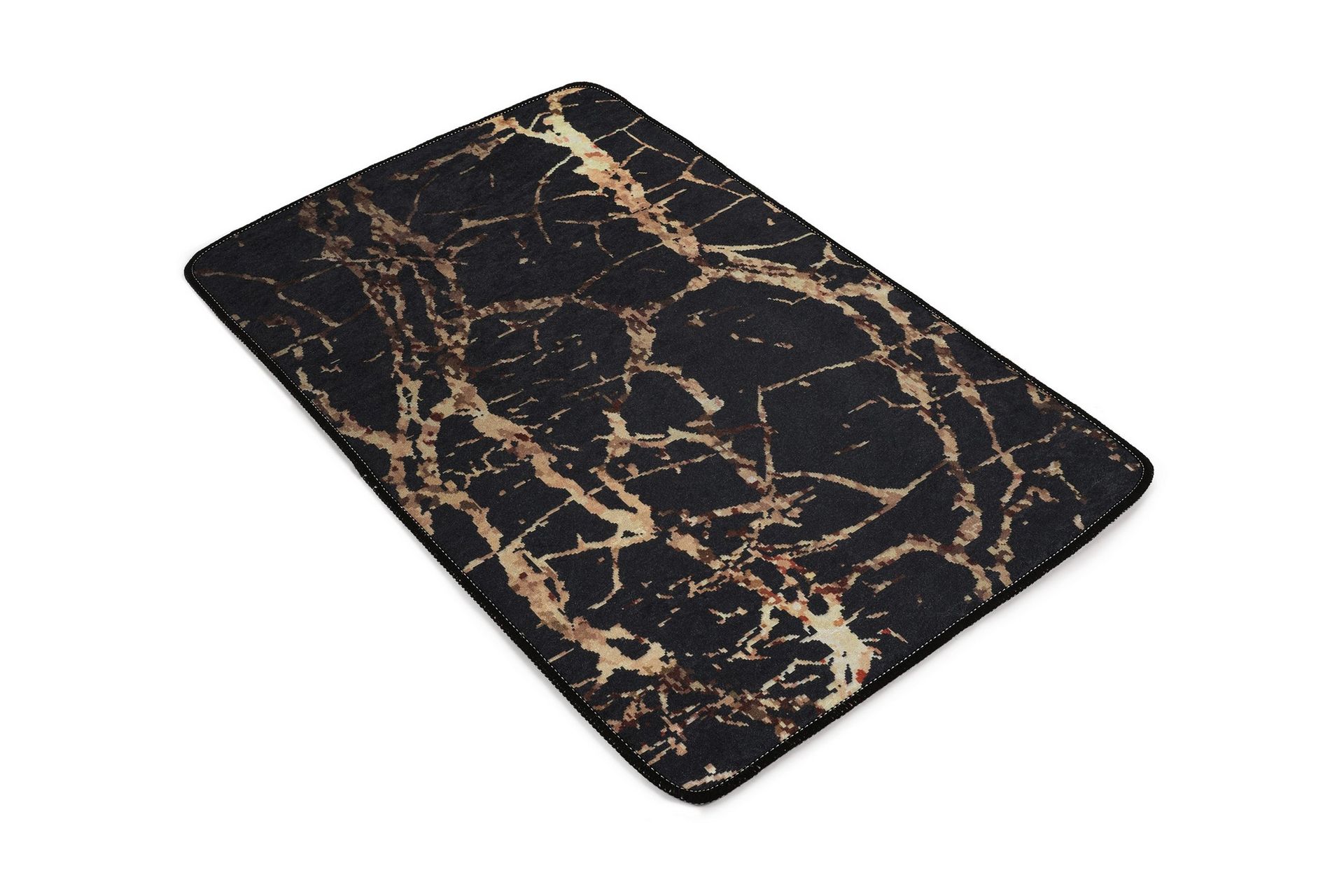 Matta Goldes 60x90 cm - Flerf&auml;rgad/Sammet