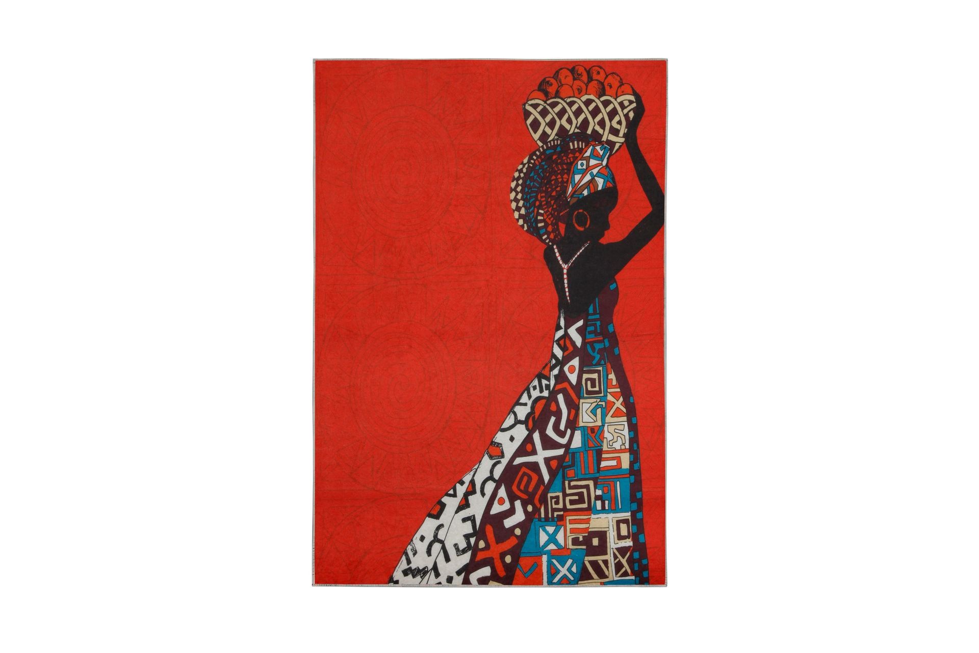 Matta Kamole 80x120 cm - Flerf&auml;rgad