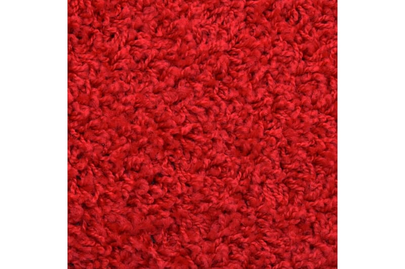 15 st Trappstegsmattor röd 65x25 cm - Röd - Trappstegsmatta