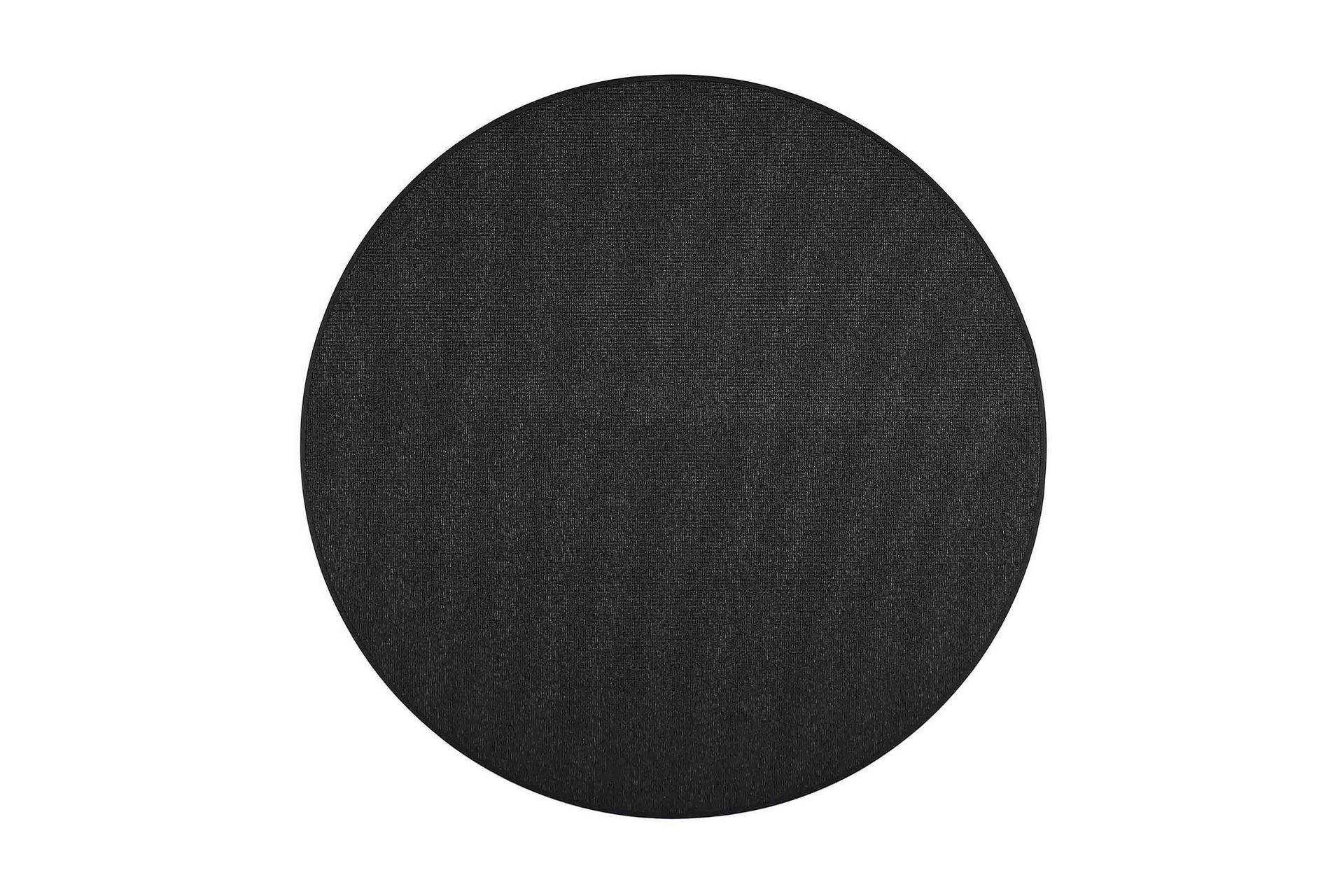 Balanssi Matta Rund 133 cm Svart - Vm Carpet