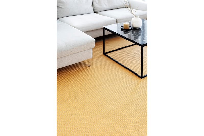 Matta Lyyra 80x300 cm Gul - Vm Carpet - Textil & mattor - Matta - Specialmatta - Kontorsmatta & golvskydd