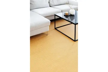 Lyyra Matta 133x200 cm Gul - Vm Carpet - Textil & mattor - Matta - Specialmatta - Kontorsmatta & golvskydd