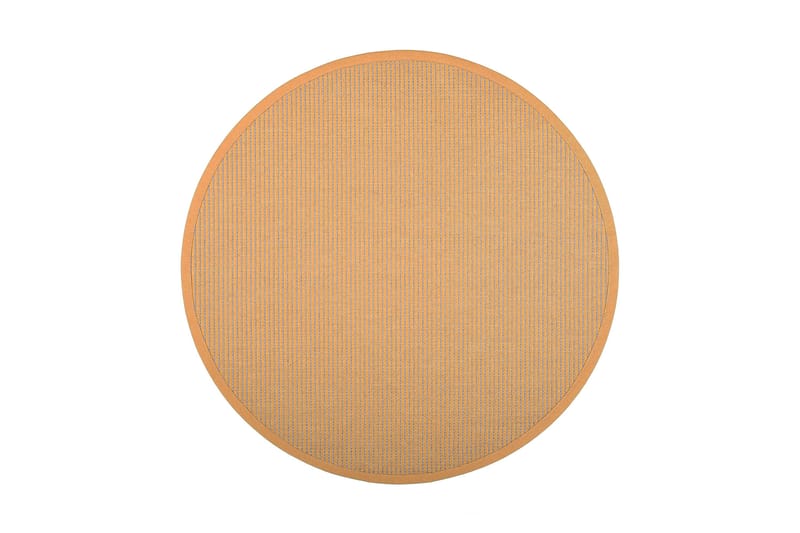 Lyyra Matta Rund 133 cm Gul - Vm Carpet - Textil & mattor - Matta - Specialmatta - Kontorsmatta & golvskydd