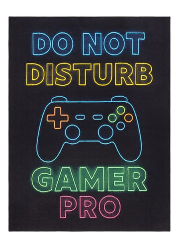 Maskinvävd Matta Play Gamer 120x160 cm - svart - Textil & mattor - Matta - Specialmatta - Gamingmatta