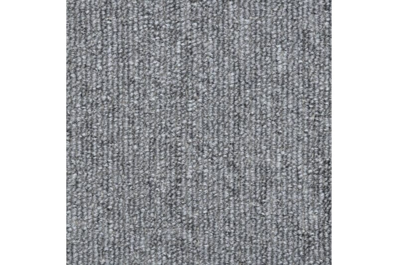 15 st Trappstegsmattor grå 65x24x4 cm - Grå - Trappstegsmatta