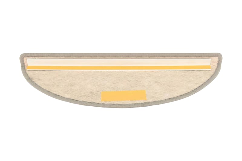 Trappstegsmattor självhäftande sisal 15 st 56x20 cm beige - Beige - Trappstegsmatta