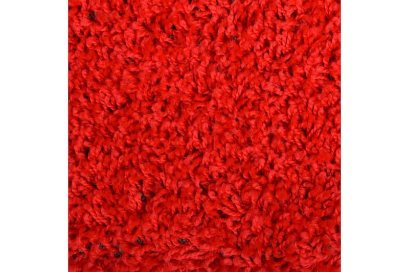 Trappstegsmattor 10 st 65x25 cm röd - Röd - Trappstegsmatta