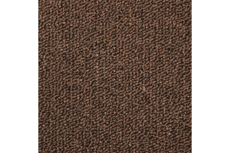 Trappstegsmattor 15 st 65x25 cm brun - Brun - Trappstegsmatta