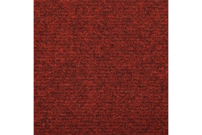 Trappstegsmattor 5 st vinröd 65x25 cm brodyr - Röd - Trappstegsmatta