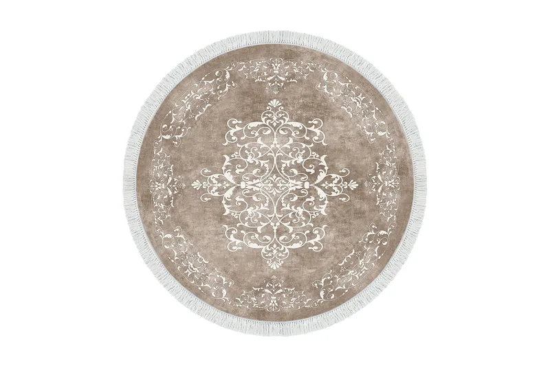 Alanur Home Matta 160x160 cm, Beige