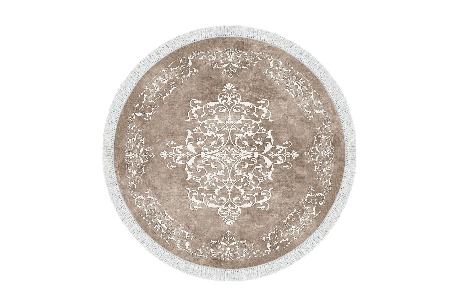 Alanur Home Matta 180 cm Rund - Beige