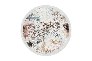 Alanur Home Matta 180 cm Rund - Multifärgad - Textil & mattor - Matta - Modern matta - Wiltonmatta