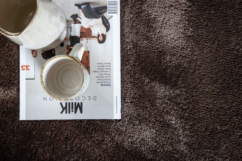 Blanca Flatvävd Matta 200x300 cm - Nougat - Textil & mattor - Matta - Flatvävd matta