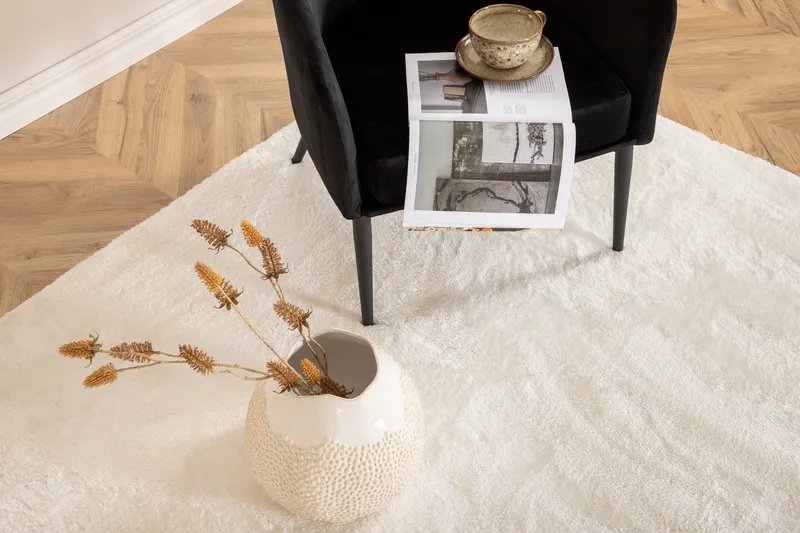 Blanca Flatvävd Matta 200x300 cm - Vit - Textil & mattor - Matta - Modern matta - Ryamatta