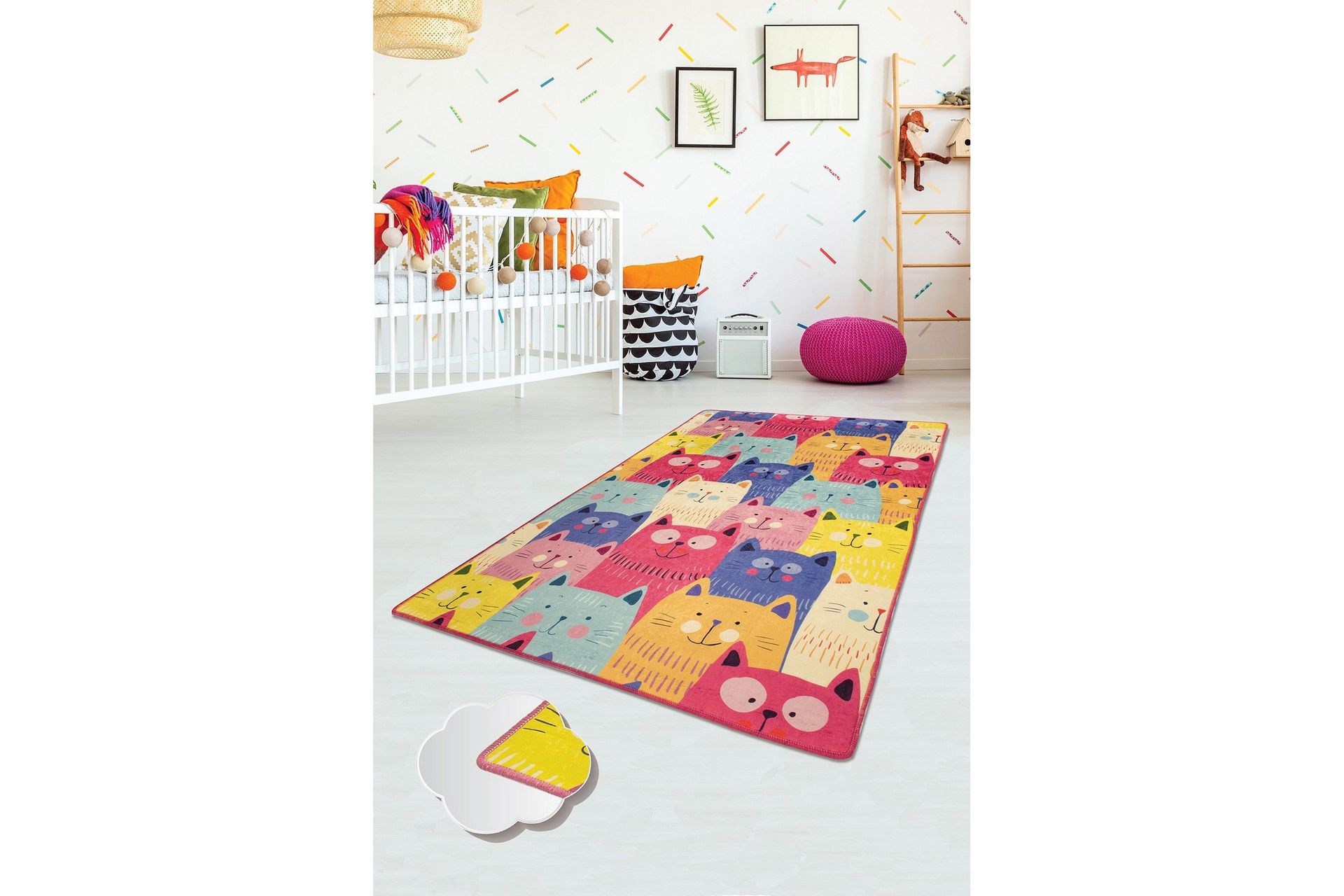 Chilai Matta 200x290 cm - Multifärgad