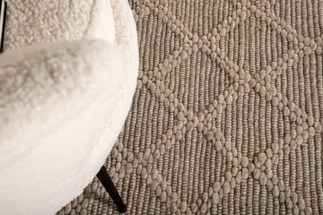 Cloudy Ullmatta 160x230 cm - Beige - Textil & mattor - Matta - Modern matta - Ullmatta