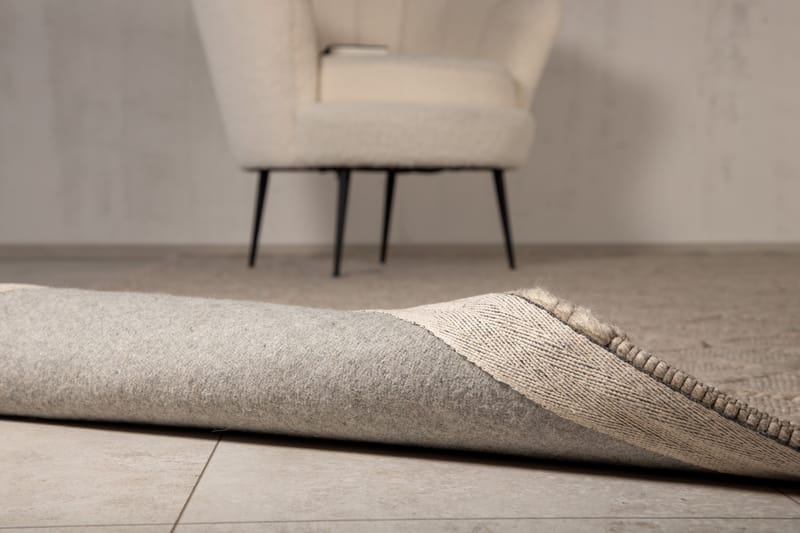 Cloudy Ullmatta 160x230 cm - Beige - Textil & mattor - Matta - Modern matta - Ullmatta