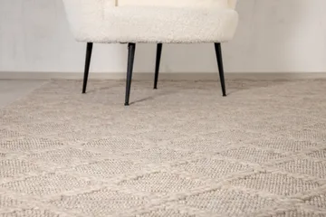 Cloudy Ullmatta 160x230 cm - Beige - Textil & mattor - Matta - Modern matta - Ullmatta