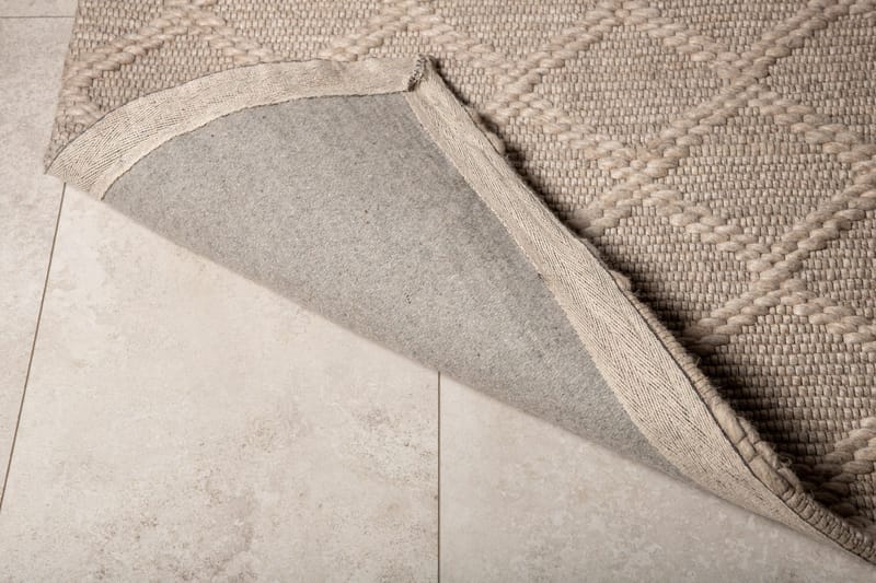 Cloudy Ullmatta 160x230 cm - Beige - Textil & mattor - Matta - Modern matta - Ullmatta