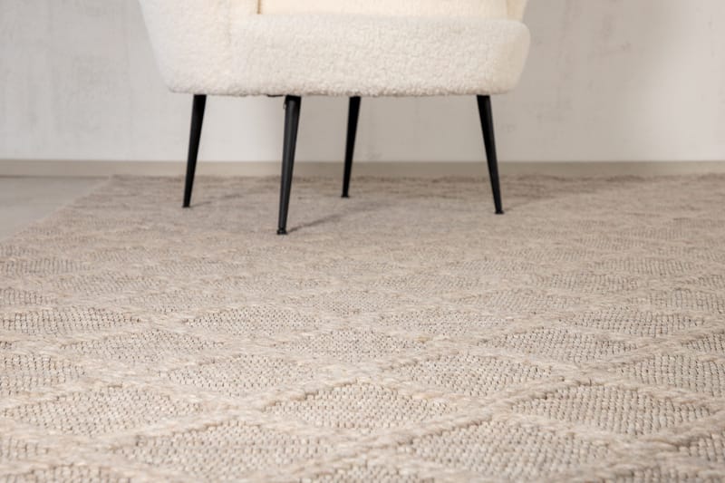 Cloudy Ullmatta 200x300 cm - Beige - Textil & mattor - Matta - Modern matta - Ullmatta