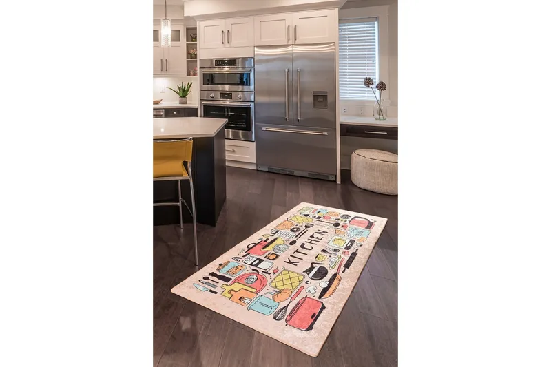 Contento Matta 160x230 cm - Flerfärgad/Sammet - Textil & mattor - Matta
