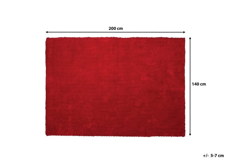 Demre Matta 140x200 cm - Röd - Textil & mattor - Matta - Stor matta