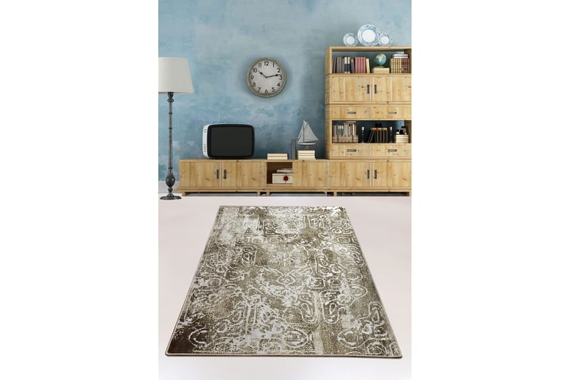 Fabrony Matta 160x230 cm - Grön/Sammet - Textil & mattor - Matta - Modern matta - Wiltonmatta