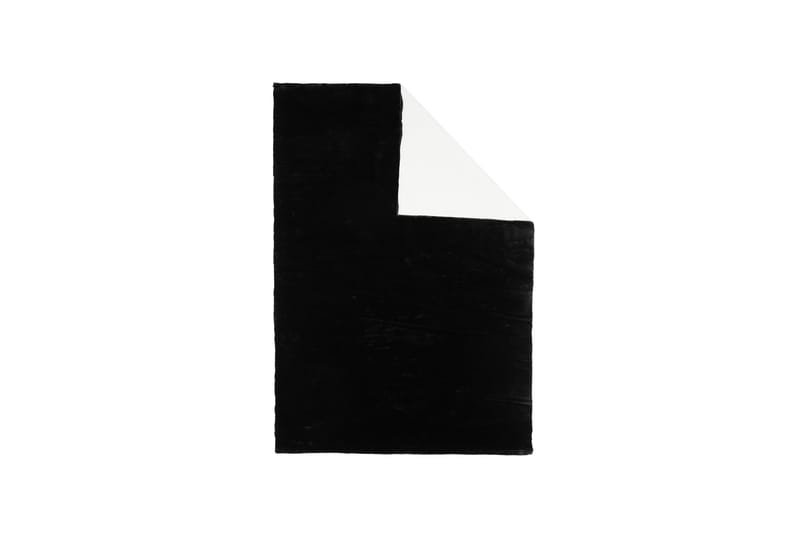 Flatvävd matta Guasave Rektangulär 160x230 cm - Svart - Flatvävd matta