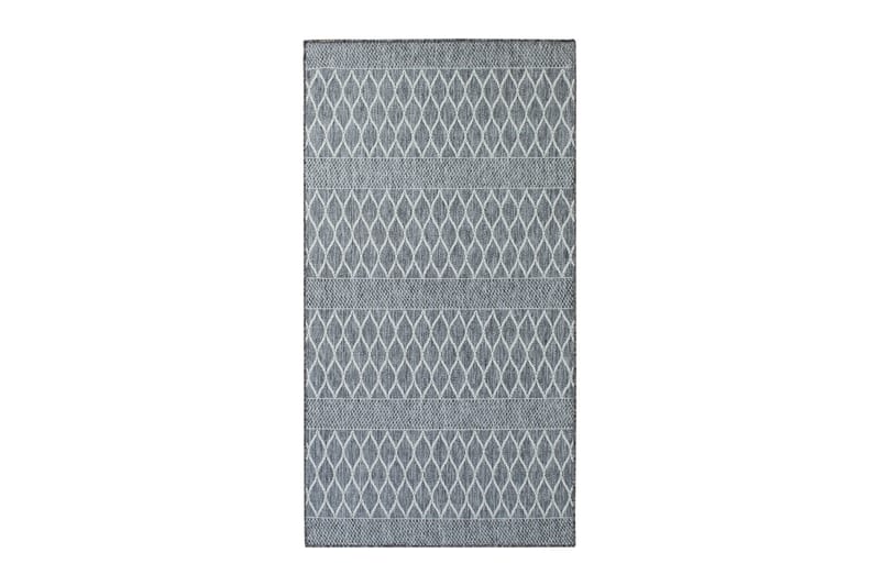 Flatvävd Matta Madrid Bell 80x340 - Grå/Vit - Flatvävd matta - Små mattor