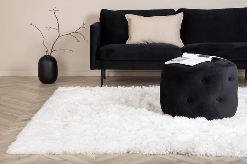 Grace Ryamatta Rektangulär 300x400 cm - Vit - Textil & mattor - Matta - Modern matta - Ryamatta