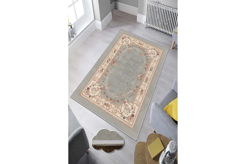 Homefesto Matta 160x230 cm - Multifärgad - Textil & mattor - Matta - Modern matta - Wiltonmatta