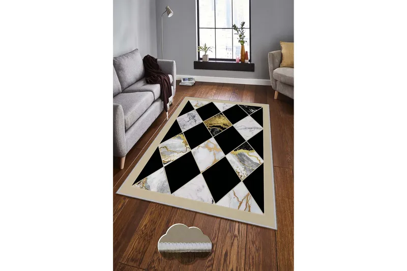 Homefesto Matta 160x230 cm, Multifärgad