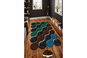 Homefesto Matta 160x230 cm - Multifärgad - Textil & mattor - Matta - Modern matta - Wiltonmatta