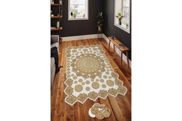 Homefesto Matta 160x230 cm - Multifärgad - Textil & mattor - Matta - Modern matta - Wiltonmatta