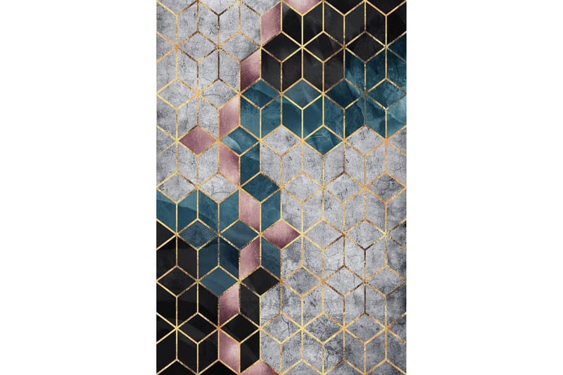 Homefesto Matta 180x280 cm - Multifärgad - Textil & mattor - Matta - Modern matta - Wiltonmatta
