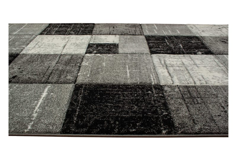 London Square Friezematta 80x350 - Svart/Grå - Textil & mattor - Matta - Modern matta - Wiltonmatta