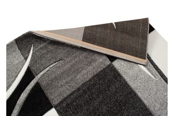 London Patch Friezematta 80x350 - Svart - Textil & mattor - Matta - Modern matta - Wiltonmatta