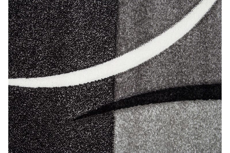London Patch Friezematta 80x250 - Svart - Textil & mattor - Matta - Modern matta - Friezematta