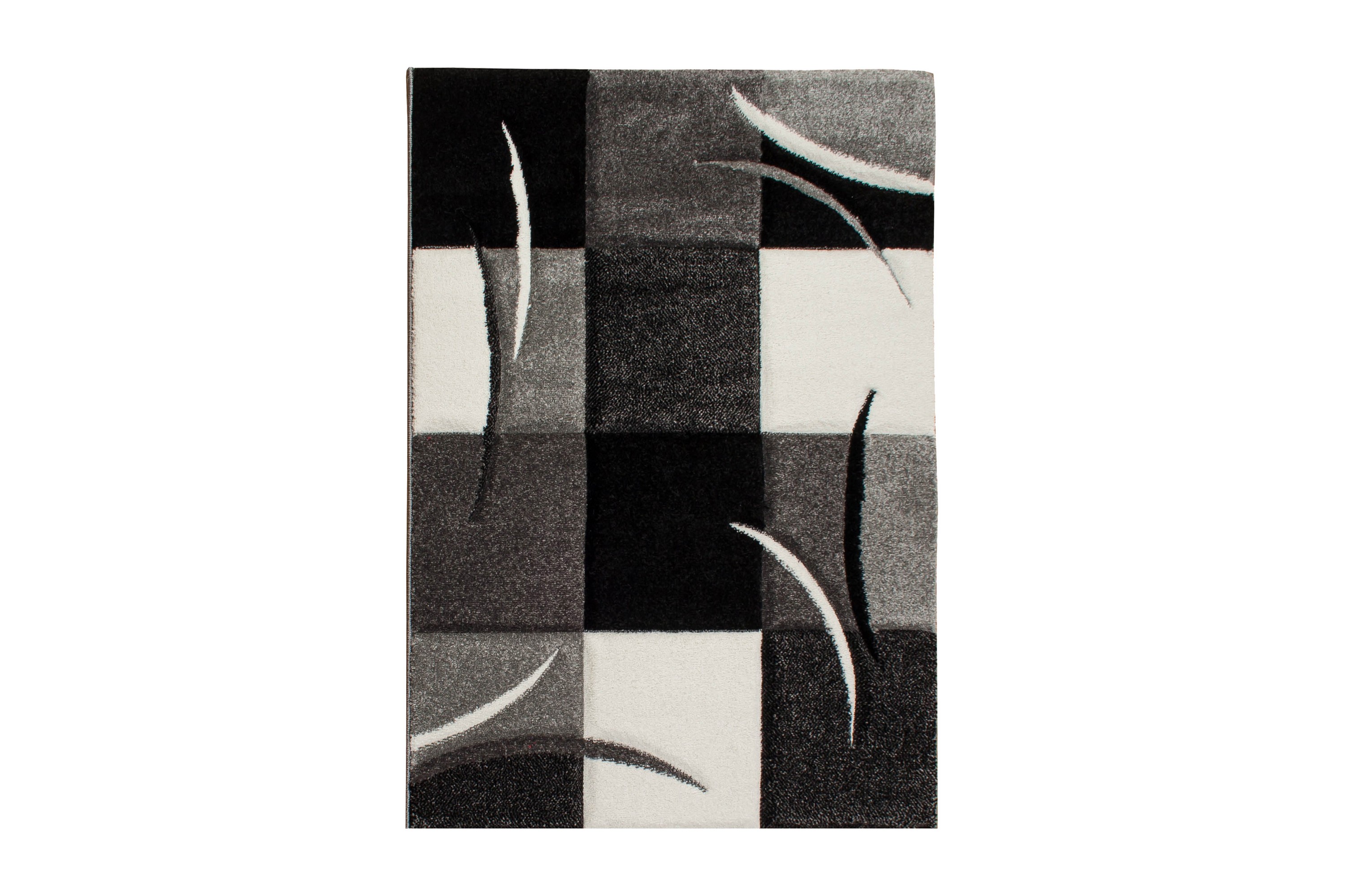 London Patch Friezematta 240x340 Svart