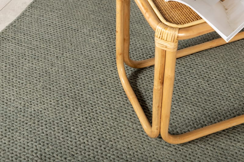 Marta Ullmatta 200x300 cm - Ljusgrön - Textil & mattor - Matta - Modern matta - Ullmatta