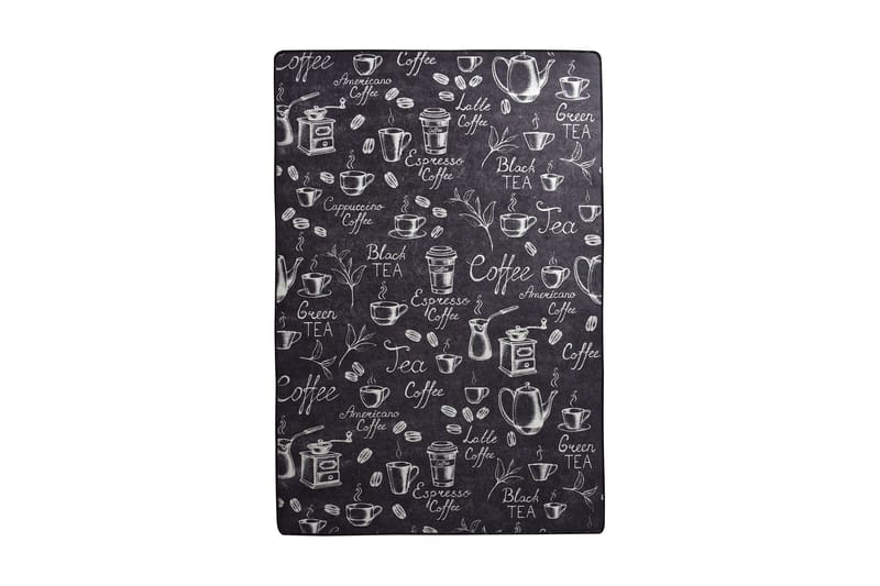 Matta Acindino 160x230 cm - Svart/Sammet - Textil & mattor - Matta - Stor matta